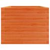 vidaXL Jardini&egrave;re cire marron 90x60x46 cm bois de pin massif
