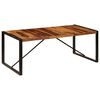 vidaXL Table à dîner 200x100x75 cm Bois de Sesham solide