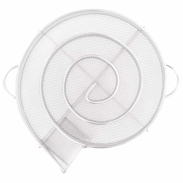 vidaXL Générateur de fumée froide rond 19,5 cm acier inoxydable