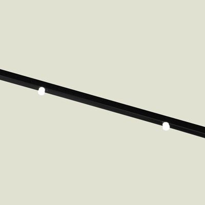 vidaXL Parasol avec LED et mât en acier Sable 2x3 m