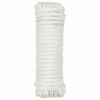 vidaXL Corde de bateau 9 m 1.4 Blanc Polyester
