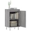 vidaXL Buffets 2 pcs sonoma gris 40x35x70 cm bois d'ingénierie