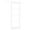 vidaXL Porte coulissante ORKDAL Blanc 93 x 232 cm