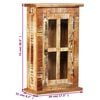 vidaXL Armoire murale Bois massif de récupération 44 x 21 x 72 cm