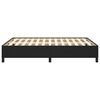 vidaXL Cadre de lit sans matelas noir 140x190 cm similicuir