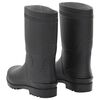 vidaXL Bottes de pluie noir taille 44 PVC