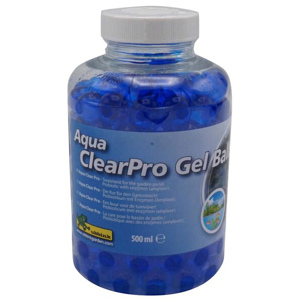Ubbink Boules de gel pour eau d'&eacute;tang Aqua ClearPro 500 ml
