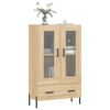 vidaXL Buffet haut ch&ecirc;ne sonoma 69,5x31x115 cm bois d'ing&eacute;nierie