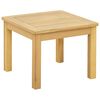 vidaXL Table basse Acacia clair 45 x 45 x 36 cm Bois d'Acacia Massif