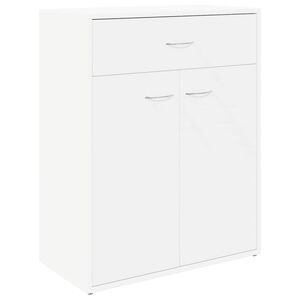 vidaXL Buffet blanc 60x30x75 cm bois d'ing&eacute;nierie