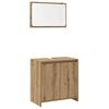 vidaXL Ensemble de meubles salle de bain 2 pcs bois d'ing&eacute;nierie