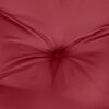 vidaXL Coussin de banc de jardin rouge bordeaux tissu oxford