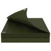 vidaXL B&acirc;che avec &oelig;illets Vert 4 x 6 m 260 gsm PE