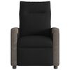 vidaXL Fauteuil de massage inclinable Noir Tissu