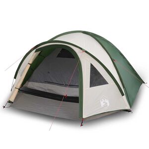 vidaXL Tente de camping &agrave; d&ocirc;me 4 personnes tissu occultant imperm&eacute;able