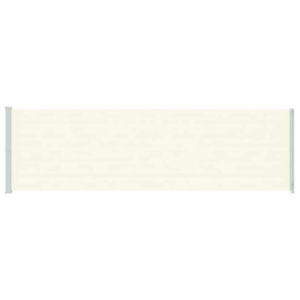 vidaXL Auvent lat&eacute;ral r&eacute;tractable de patio 180x600 cm Cr&egrave;me