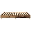 vidaXL Cadre de lit sans matelas vieux bois 180x200 cm bois ing&eacute;nierie