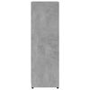 vidaXL Armoire de salle de bain Gris béton 30x30x95 cm Bois ingénierie