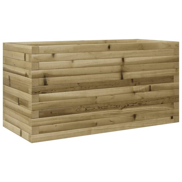 vidaXL Jardini&egrave;re 90x40x45,5 cm bois de pin impr&eacute;gn&eacute;