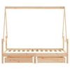 vidaXL Cadre de lit pour enfant et tiroirs 80x160cm bois de pin massif