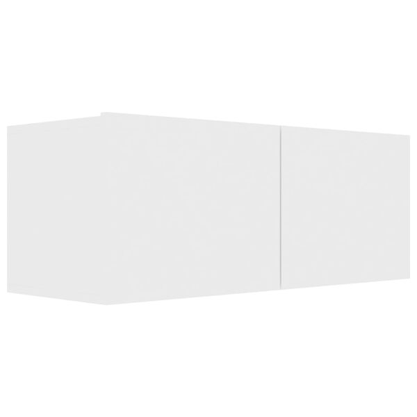 vidaXL Ensemble de meubles TV 3 pcs Blanc Bois d'ing&eacute;nierie