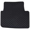 vidaXL Tapis de voiture 4 pcs Noir KAMIQ , SCALA Caoutchouc