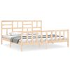 vidaXL Cadre de lit sans matelas bois massif de pin