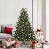 vidaXL Sapin de No&euml;l artificiel Vert 180 cm PVC, m&eacute;tal et plastique