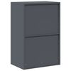 vidaXL Armoire de rangement Anthracite 60 x 40 x 90 cm Acier