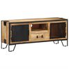 vidaXL Meuble TV 110x31x46 cm Bois de manguier brut