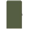 vidaXL Armoire de rangement Vert olive 60 x 40 x 70 cm Acier