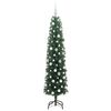vidaXL Sapin de No&euml;l artificiel Vert 180 cm PVC et acier et plastique