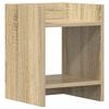 vidaXL Support de Plante Ch&ecirc;ne Sonoma 30 x 30 x 40 cm
