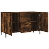 vidaXL Buffet ch&ecirc;ne fum&eacute; 100x36x60 cm bois d'ing&eacute;nierie