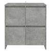 vidaXL Buffet Gris b&eacute;ton 70x41x75 cm Bois d'ing&eacute;nierie