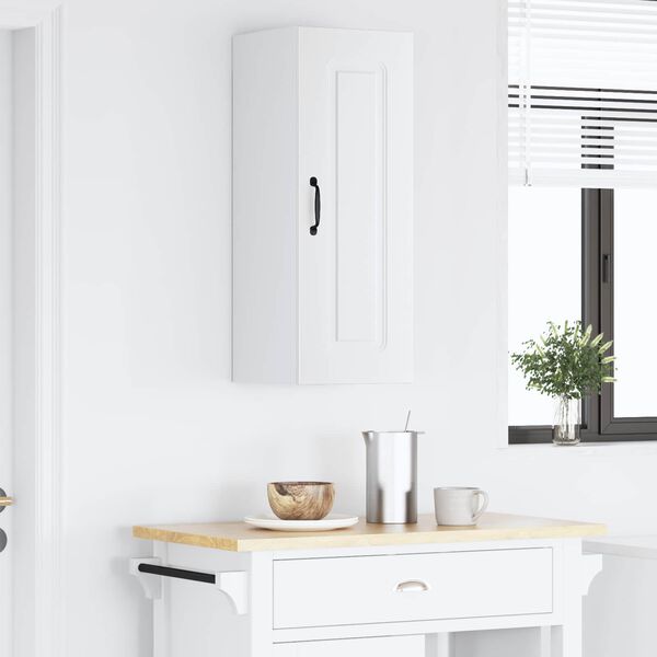 vidaXL Armoire de cuisine avec stockage Kalmar Blanc 30 x 31 x 80 cm
