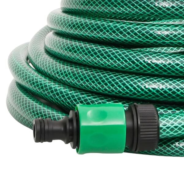 vidaXL Tuyau de piscine vert 10 m PVC