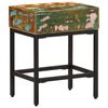 vidaXL Table d'appoint 40x30x51 cm Bois massif de r&eacute;cup&eacute;ration