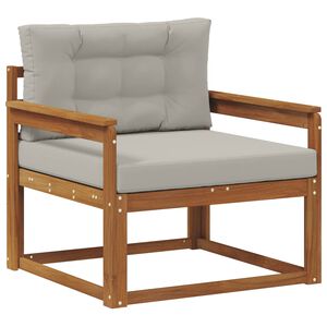 vidaXL Sofa de milieu ext&eacute;rieur Naturel