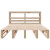 vidaXL Cadre de lit sans matelas 140x200 cm bois massif de pin