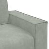 vidaXL Fauteuil Gris clair 100x78x84 cm Velours