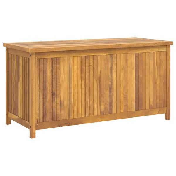 vidaXL Bo&icirc;te de jardin 114x50x58 cm Bois massif de teck