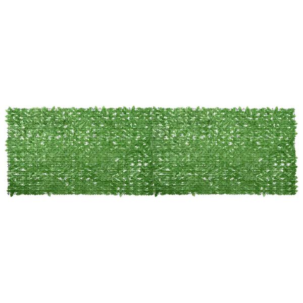 vidaXL Écran de balcon avec feuilles vert 500x150 cm