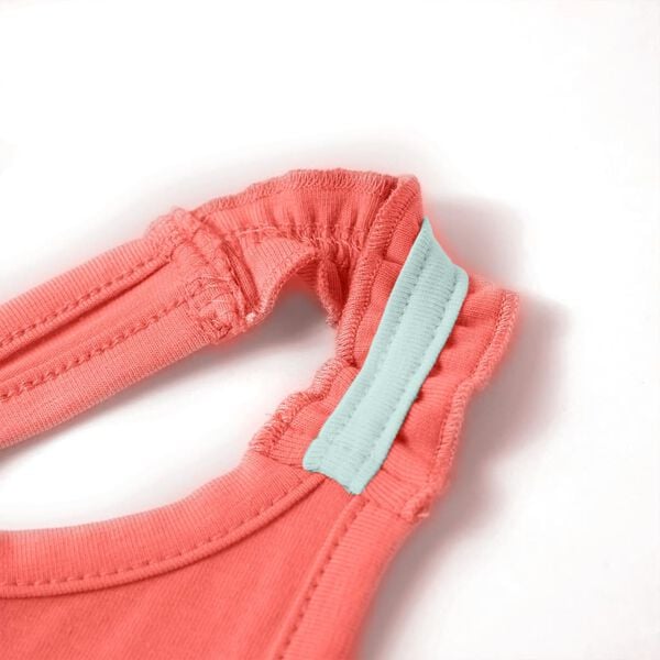 D&eacute;bardeur enfant imprim&eacute; licorne corail 128