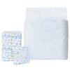 vidaXL Protection Hygi&eacute;nique Jetable pour Chien M&acirc;le 50 pcs Blanc XS