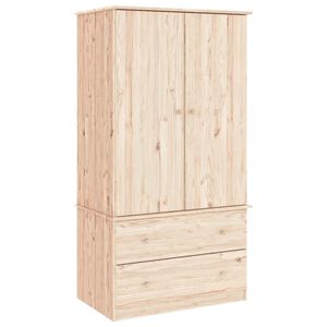 vidaXL Garde-robe ALTA 90x55x170 cm bois massif de pin