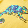 T-shirt pour enfants avec manches courtes ocre clair 140