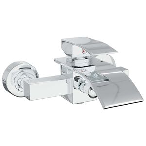 vidaXL Mitigeur de douche Chrome G 1/2 pouces