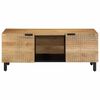 vidaXL Table basse marron 100x54x40 cm bois massif de manguier
