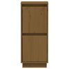 vidaXL Buffet Marron miel 31,5x34x75 cm Bois massif de pin
